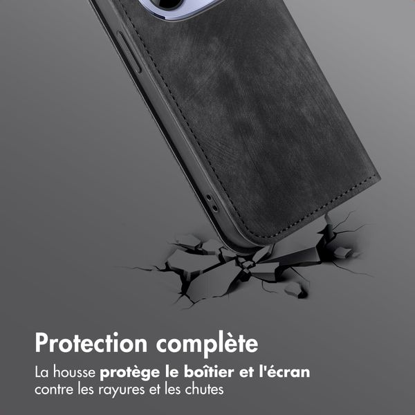 imoshion Étui de téléphone portefeuille Slim Xiaomi Redmi Note 15 Pro Plus (5G) - Noir