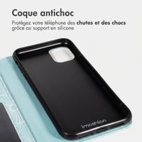 imoshion Étui de télephone portefeuille Design Apple iPhone 12 (Pro) - Botanica