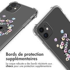 imoshion Coque Design avec cordon Apple iPhone 11 - Sandstone Dandelion