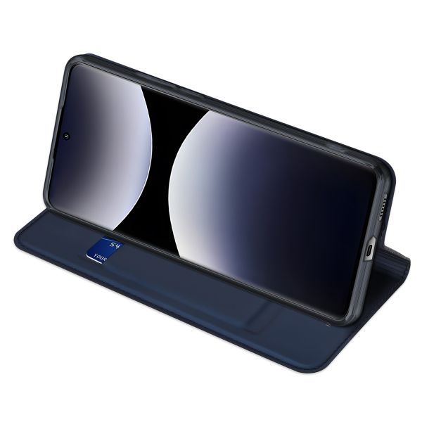 Dux Ducis Étui de téléphone Slim Xiaomi Redmi Note 14 Pro (4G) - Bleu foncé