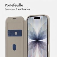 imoshion Bookcase transparente avec MagSafe Apple iPhone 17 - Beige