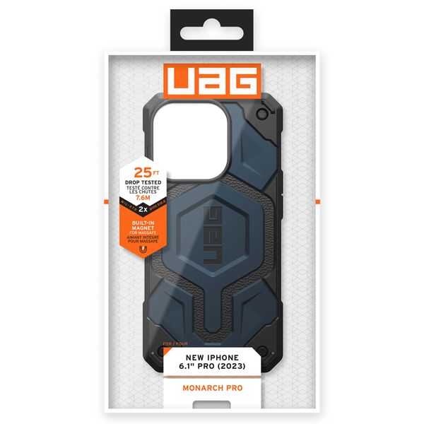 UAG Coque arrière Monarch Pro Apple iPhone 15 Pro - Mallard