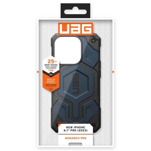 UAG Coque arrière Monarch Pro iPhone 15 Pro - Mallard