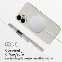 imoshion Coque Couleur avec MagSafe Apple iPhone 16 - Beige