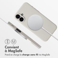 imoshion Coque Couleur avec MagSafe iPhone 16 - Beige