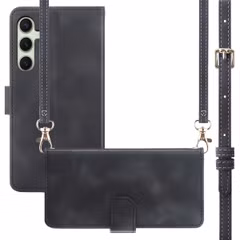 imoshion Etui de télephone portefeuille avec cordon Samsung Galaxy S24 / S25 - Noir