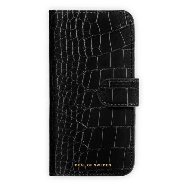 iDeal of Sweden Magnet Wallet+ Étui portefeuille Apple iPhone 17 - Black Croco
