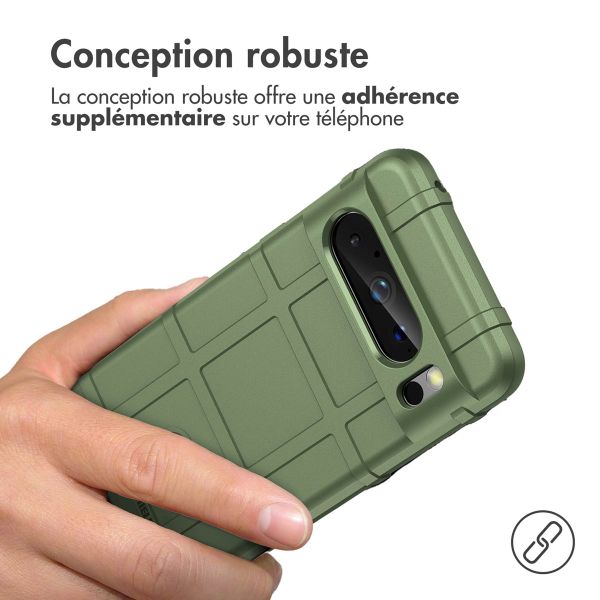 imoshion Coque Rugged Shield Google Pixel 8 Pro - Vert foncé