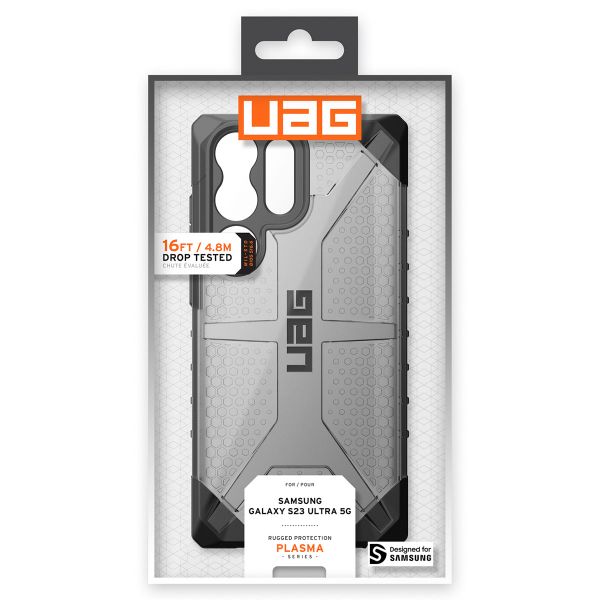 UAG Coque Plasma Samsung Galaxy S23 Ultra - Ash