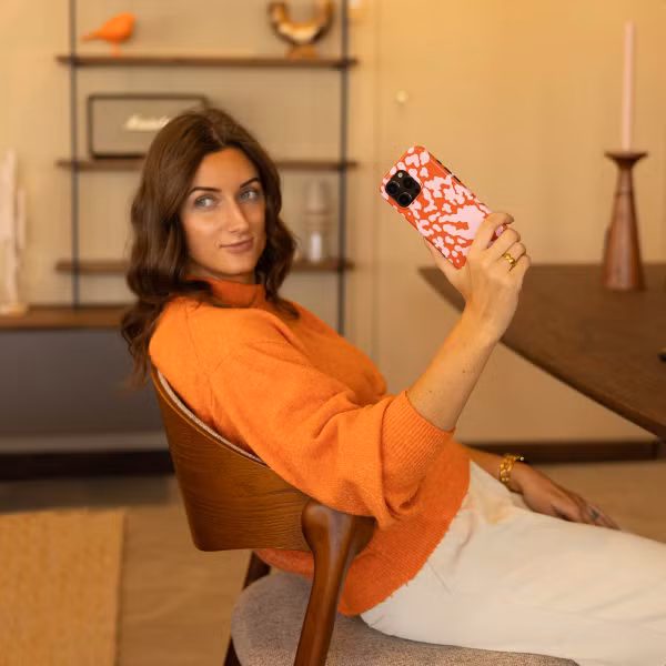 Selencia Coque arrière Vivid Samsung Galaxy A16 - Moo’d Blush Pink