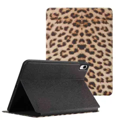 Selencia Coque tablette Vivid Apple iPad 11 (2025) 11 pouces A16 / iPad 10 (2022) 10.9 pouces - Wild Leo