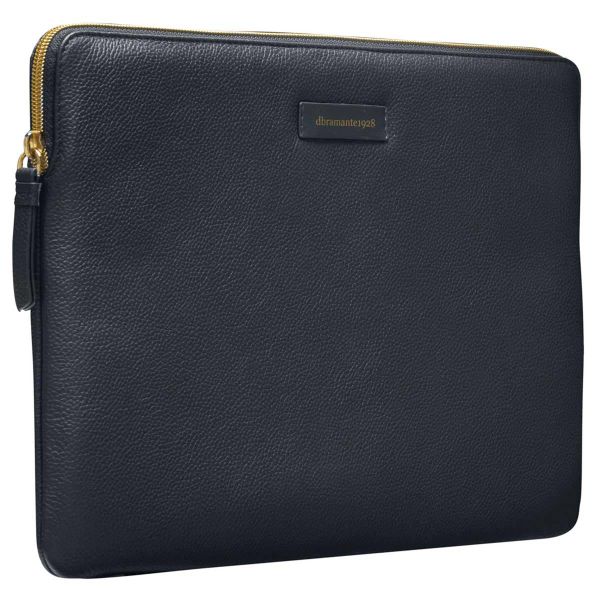 dbramante1928 ﻿Paris Sleeve - Pochette ordinateur 13 pouces - Cuir véritable - MacBook Pro 13 pouces / Air 13 pouces - Pacific Blue