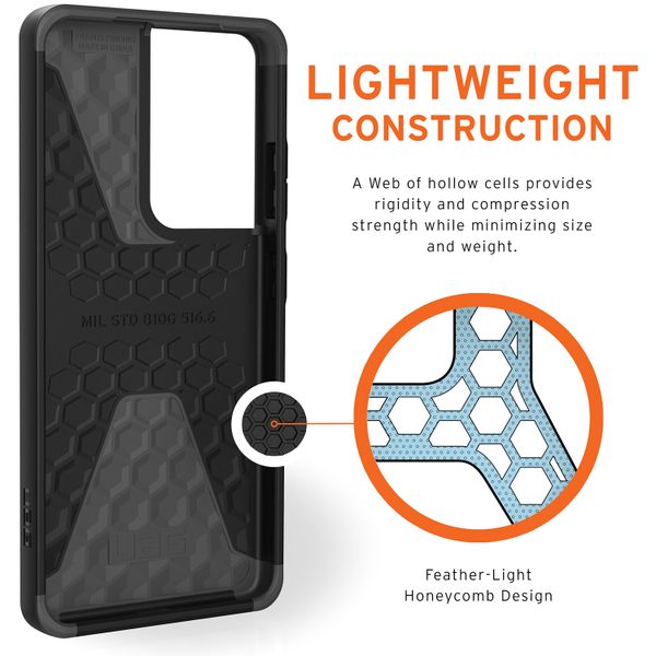 UAG Coque Civilian Samsung Galaxy S21 Ultra - Argent