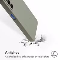 Accezz Coque Liquid Silicone Samsung Galaxy A17 - Cooper Green