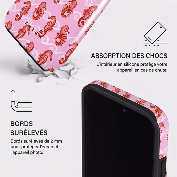 Burga Coque Tough MagSafe Apple iPhone 14 Pro - Coral Reef