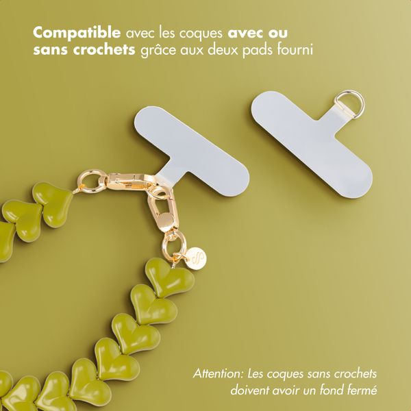 Selencia Lova Dragonne Cœur - Olive Dust