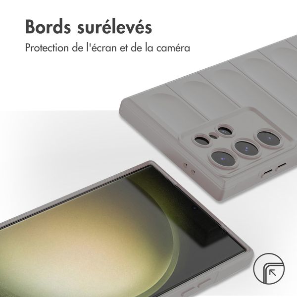 imoshion EasyGrip Backcover Samsung Galaxy S24 Ultra - Gris