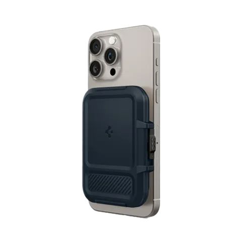 Spigen Porte-cartes avec MagSafe Lock Fit - Metal Slate