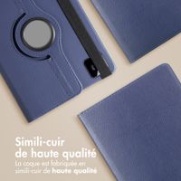 imoshion Coque tablette rotatif à 360° Xiaomi Pad 8 / 8 Pro - Bleu foncé