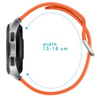 imoshion Bracelet silicone le Galaxy Watch 40/42mm / Active 2 42/44mm - Orange