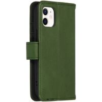 imoshion Étui de télephone portefeuille de luxe Apple iPhone 12 Mini - Vert