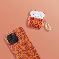 Selencia Coque Vivid Apple AirPods 4 - Tropical Vibes Apricot