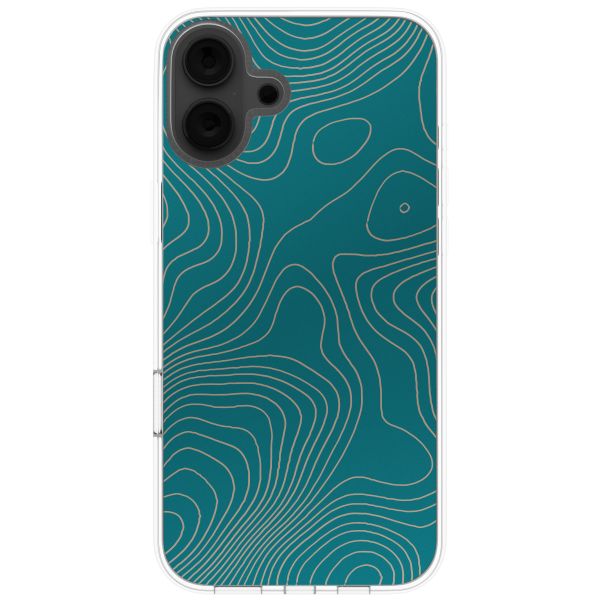 imoshion Coque Design Apple iPhone 16 - Topo Turquoise