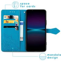 imoshion Etui de télephone Mandala Sony Xperia 1 IV - Turquoise