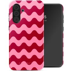 Selencia Coque arrière Vivid Tough Samsung Galaxy A36 / A56 - Wave Vibes Lipstick