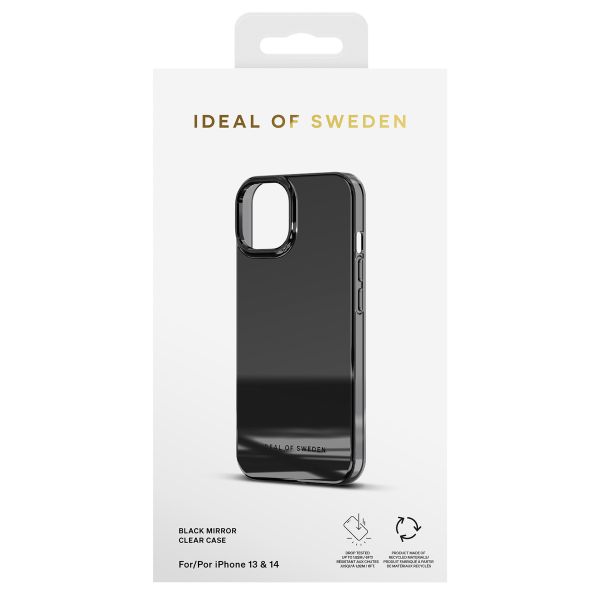 iDeal of Sweden Coque arrière Mirror iPhone 14 - Black