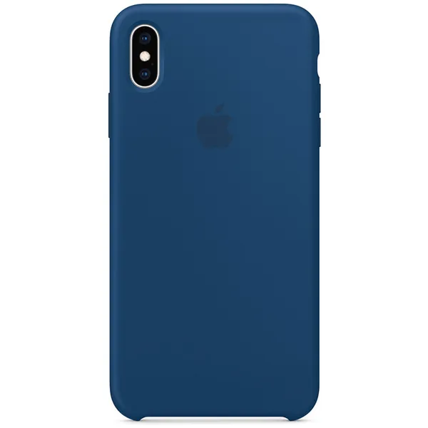 Apple Coque en silicone iPhone Xs Max - Blue Horizon