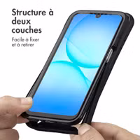 imoshion Coque 360° Full Protective Samsung Galaxy A17 - Noir