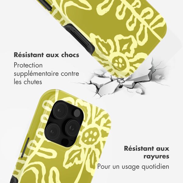 Selencia Coque arrière Vivid Apple iPhone 16 Pro Max - Chalky Bloom