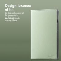 Accezz Coque tablette Classic Samsung Galaxy Tab S10 Plus / Tab S9 FE Plus / Tab S9 Plus - Vert