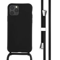 imoshion ﻿Coque en silicone avec cordon Apple iPhone 11 Pro - Noir
