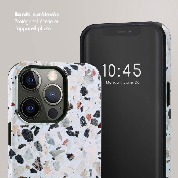 Selencia Coque arrière Vivid Tough iPhone 13 Pro - Chic Terazzo