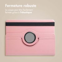 imoshion Coque tablette rotatif à 360° Samsung Galaxy Tab S10 Ultra / Tab S9 Ultra - Rose