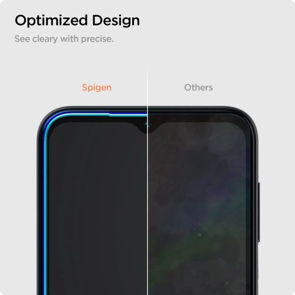 Spigen Protection d'écran en verre trempé GLAStR Slim 2-pack Samsung Galaxy A14 (5G/4G)