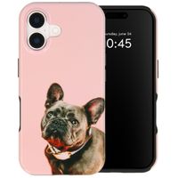 Concevez votre propre coque Tough Apple iPhone 16 - Blanc