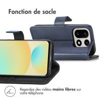 imoshion Étui de télephone portefeuille OnePlus 15 - Bleu foncé