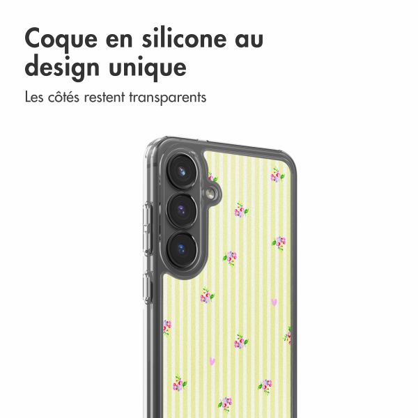 imoshion Coque Design Samsung Galaxy S25 FE - Garden Stripes