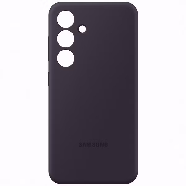 Samsung Original Coque en silicone Samsung Galaxy S24 - Dark Violet