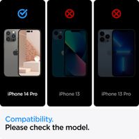 Spigen Protection d'écran en verre trempé GLAStR Fit 2 Paquets + Applicator Apple iPhone 14 Pro