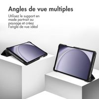 imoshion Coque tablette Trifold Samsung Galaxy Tab A11 / A9 8.7 pouces - Noir