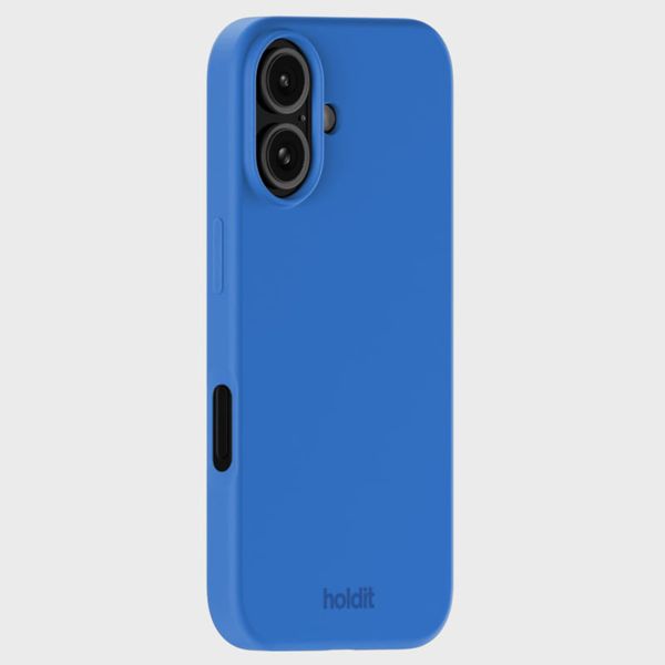 Holdit Coque Silicone iPhone 16 - Sky Blue