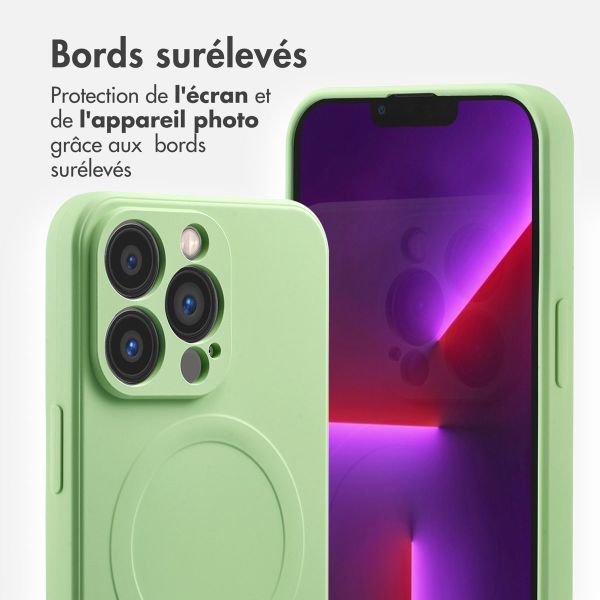 imoshion Coque Couleur avec MagSafe Apple iPhone 13 Pro - Vert