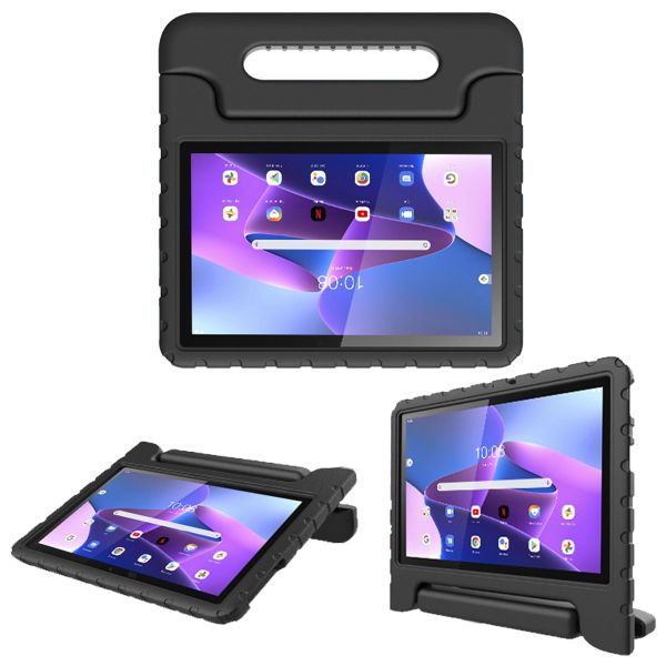 imoshion Coque kidsproof avec poignée Lenovo Tab M10 (3rd gen) - Noir