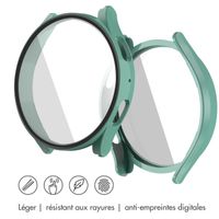 imoshion Coque rigide à couverture complète Samsung Galaxy Watch 5 - 40 mm - Vert foncé