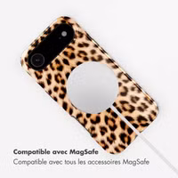 Selencia Coque arrière Vivid avec MagSafe Apple iPhone Air - Wild Leo
