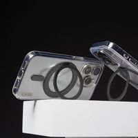 CARE by PanzerGlass Coque Kickstand MagSafe Apple iPhone 16 Pro Max - Noir